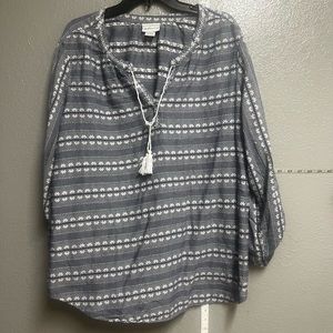 Liz Claiborne Women’s long sleeve, size XXL
